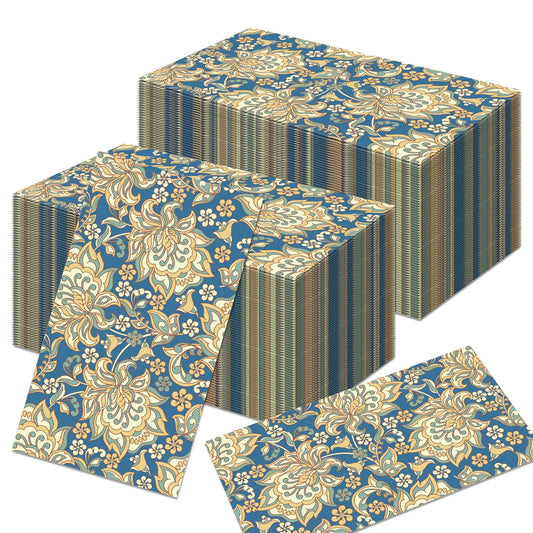 100Pcs Vintage Floral Decoupage Party Napkins