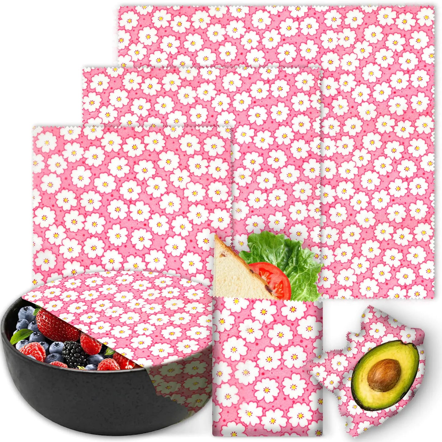Beeswax Food Wraps - 3-Pack