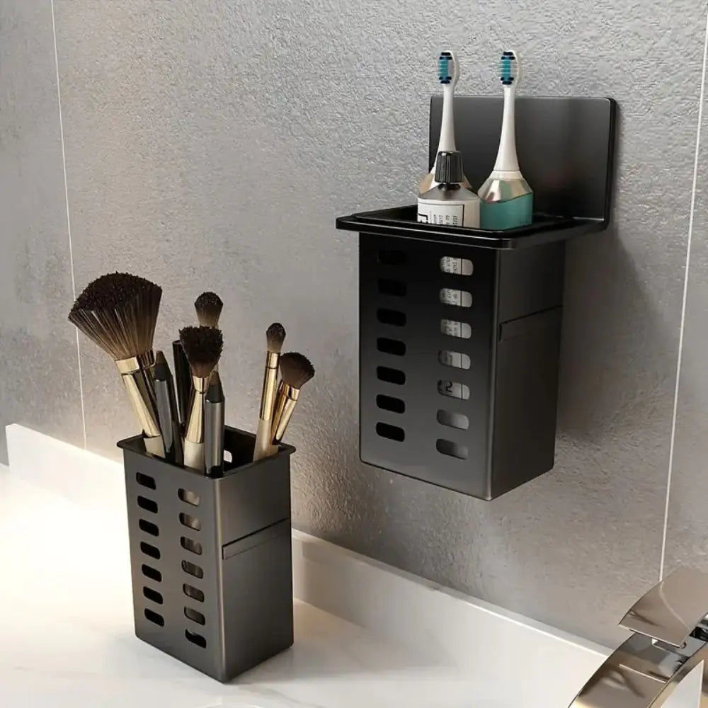 Modern Wall-Mounted Bathroom Organizer - 1pc