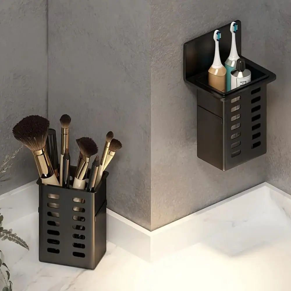 Modern Wall-Mounted Bathroom Organizer - 1pc