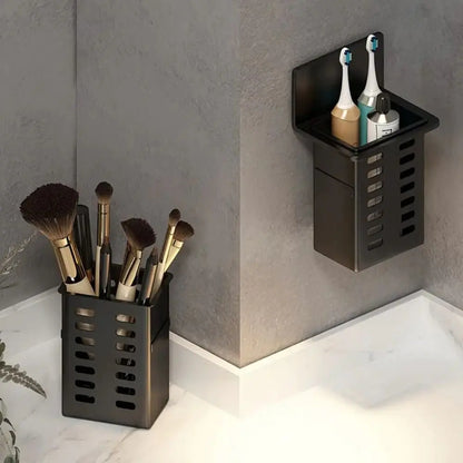 Modern Wall-Mounted Bathroom Organizer - 1pc